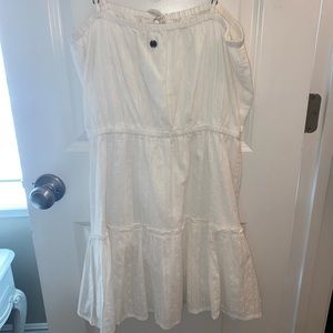 White billabong dress